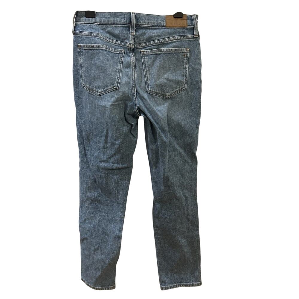 Madewell The Mid-Ride Perfect Vintage Distressed Jeans Women's size 27 - Picture 3 of 5